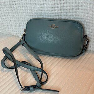 Coach Mini Jamie Camera Bag in polished pebble leather